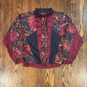 Vintage 90s Maximalist Windbreaker Jacket
